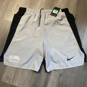 Nike Villanova Wildcats Baseball Shorts Mens XL New Dri Fit